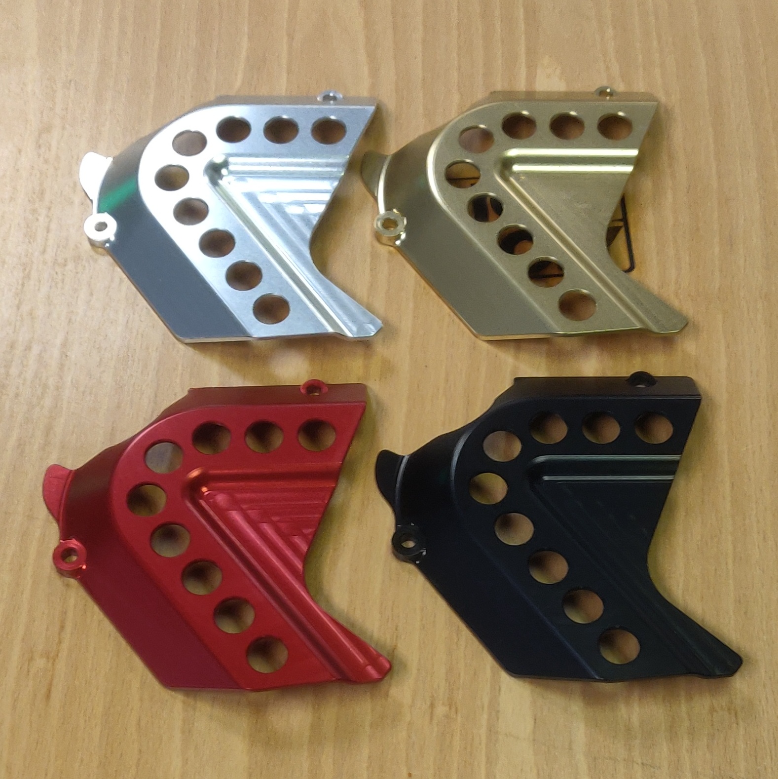 TPO Drilled Front Sprocket Cover For most Ducati TPO Drilled Front Sprocket Cover For most Ducati